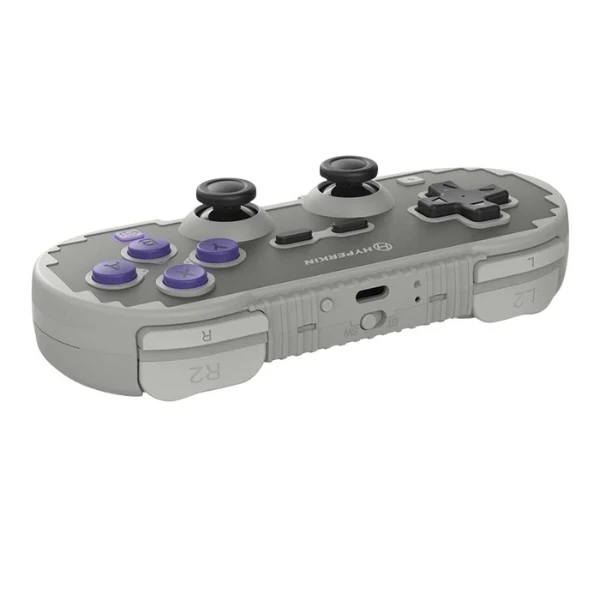 Control Inalámbrico Pixel Art para Nintendo Switch 2 - Retro - M01328-RT - Gris