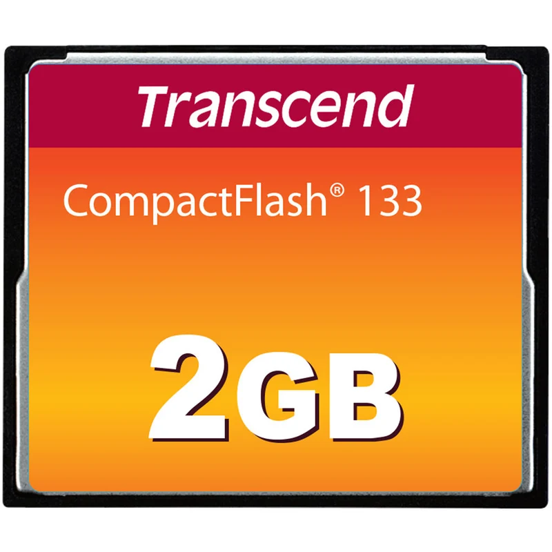 Tarjeta de memoria Transcend 2GB 133 UDMA 4 CompactFlash