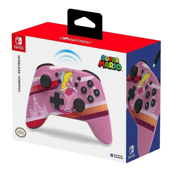 Control Inalámbrico HORI HORIPAD para Nintendo Switch - Peach - 810050910651