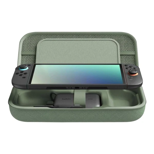 Estuche de Carga para Nintendo Switch 2 - Verde Pistacho - ENA001FQSE-V1