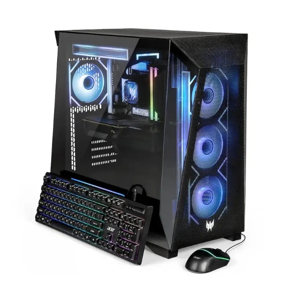 Pc Gaming Acer Predator Orion Intel Core Ultra 7 265KF (5.5 GHz) - 32 GB DDR5 - 1 TB SSD - NVIDIA GeForce RTX 5070 Ti 16GB GDDR7 - 850 W - Win 11 Home - Black