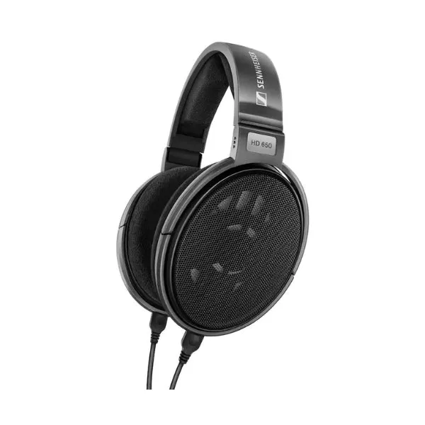 Audífonos Sennheiser HD 650 Hi-Res Audiófilos con Diseño Abierto, Transductor y Diafragma de Calidad - Gris