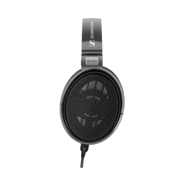 Audífonos Sennheiser HD 650 Hi-Res Audiófilos con Diseño Abierto, Transductor y Diafragma de Calidad - Gris