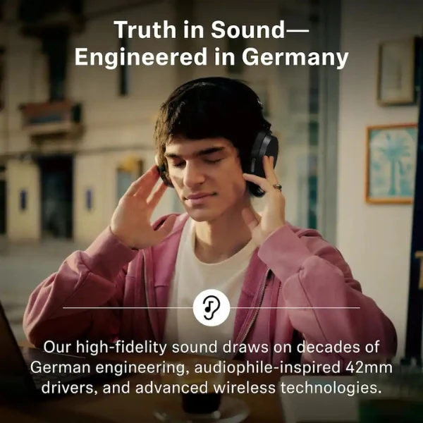 Audífonos Sennheiser MOMENTUM 5 Inalámbricos Over-Ear con Cancelación de Ruido Adaptativa - Denim
