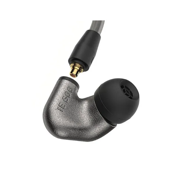 Audífonos Sennheiser IE 600 Audiófilos In-Ear con Cable y Cancelación Pasiva de Ruido - Gris