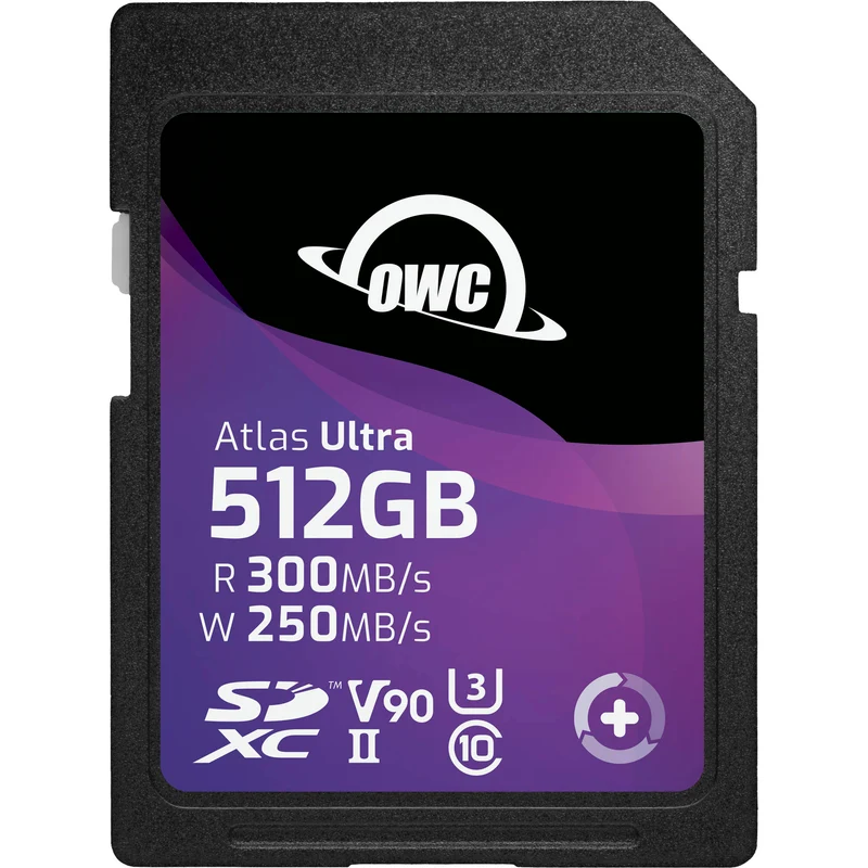 Tarjeta OWC 512GB Atlas Ultra UHS-II SDXC