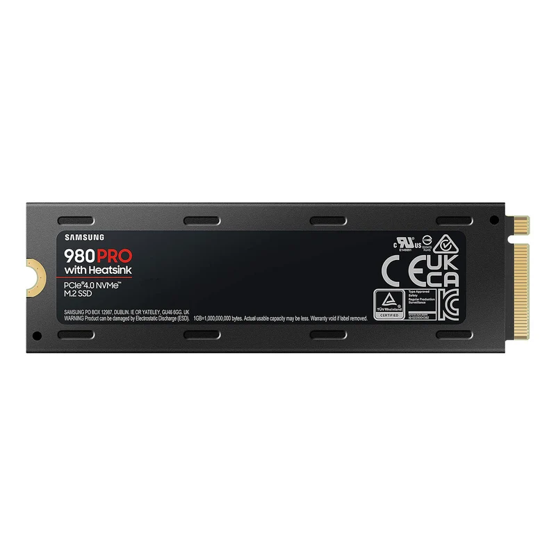 Samsung SSD 980 PRO M.2 PCIe NVMe 1 To avec dissipateur