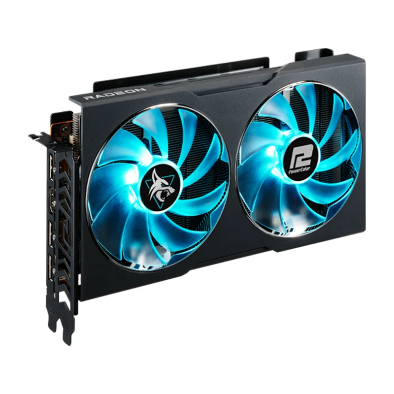 PowerColor AMD Radeon RX 7600 OC Hell Hound 8GB GDDR6