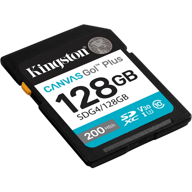 Tarjeta Kingston 128GB Canvas Go! Plus UHS-I SDXC