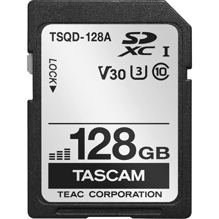 Tarjeta TASCAM 128GB UHS-I SDXC