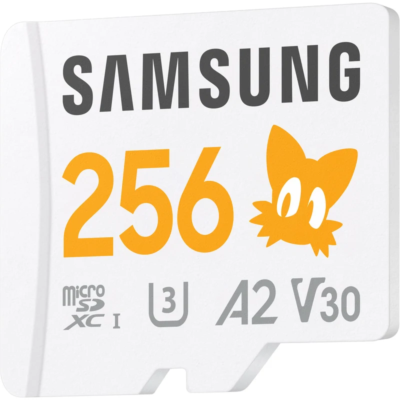 Tarjeta Samsung 256GB PRO Plus Sonic the Hedgehog UHS-I microSDXC con SD Adapter