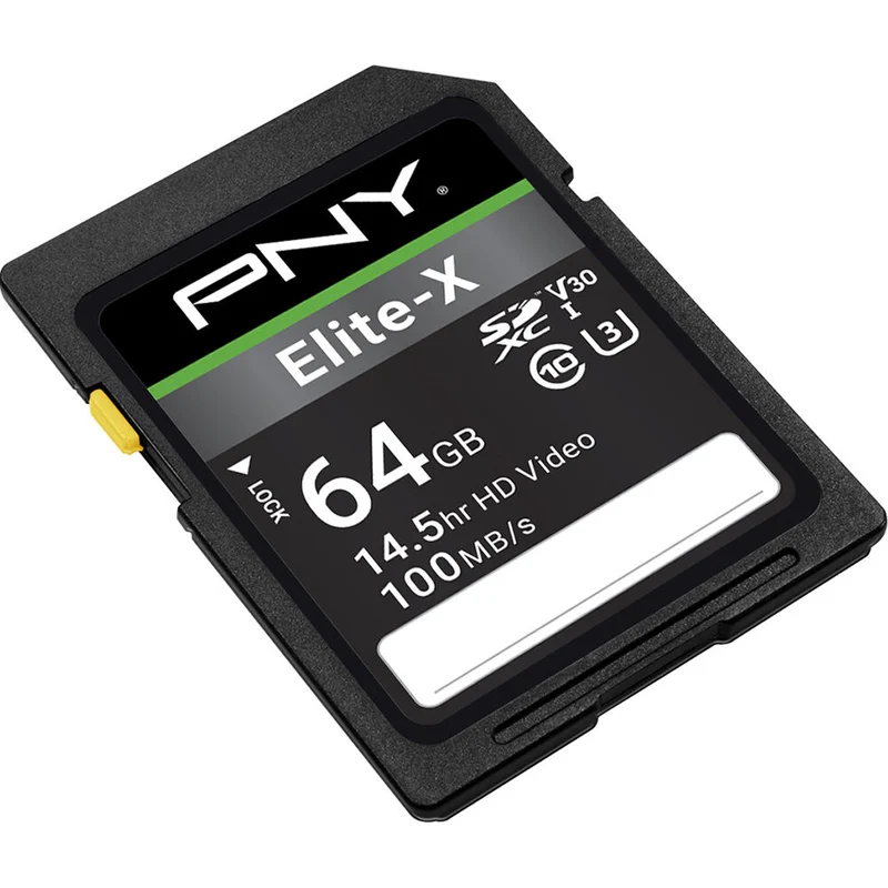 Tarjeta PNY 64GB Elite-X UHS-I SDXC