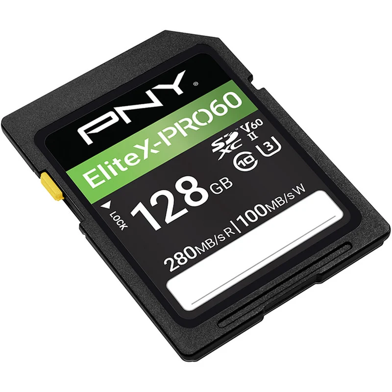 Tarjeta PNY 128GB EliteX-PRO60 UHS-II SDXC