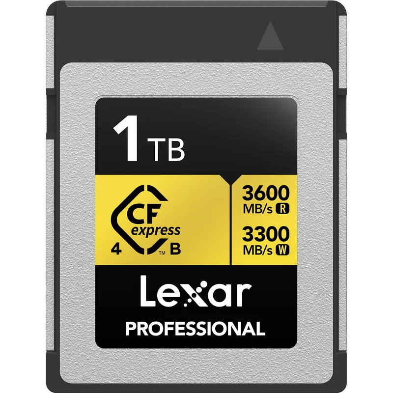 Tarjeta CFexpress Type B Lexar 1TB Professional GOLD CFexpress 4.0 Type B