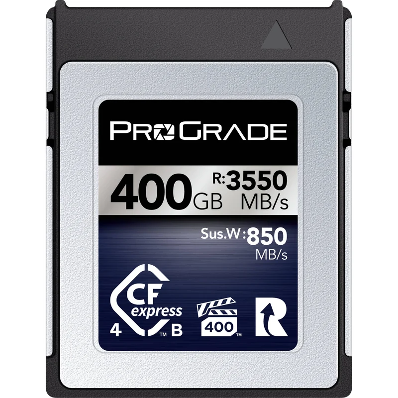 Tarjeta CFexpress Type B ProGrade Digital 400GB CFexpress 4.0 Type B Iridium