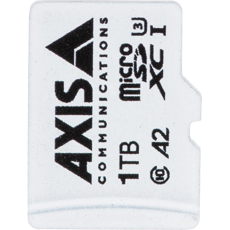 Tarjeta Axis Communications 1TB Surveillance UHS-I microSDXC con SD Adapter