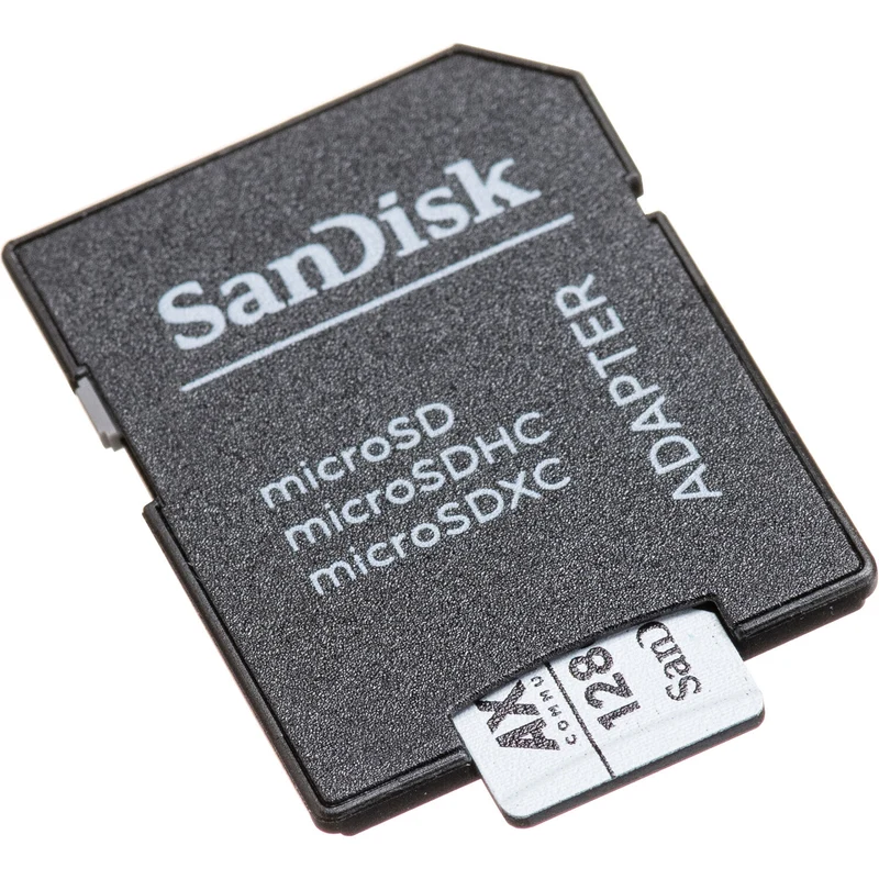 Tarjeta Axis Communications 128GB Surveillance UHS-I microSDXC con SD Adapter