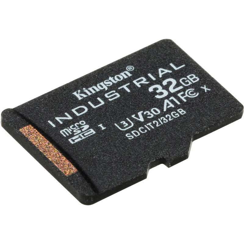 Tarjeta Kingston 32GB Industrial UHS-I microSDHC con SD Adapter