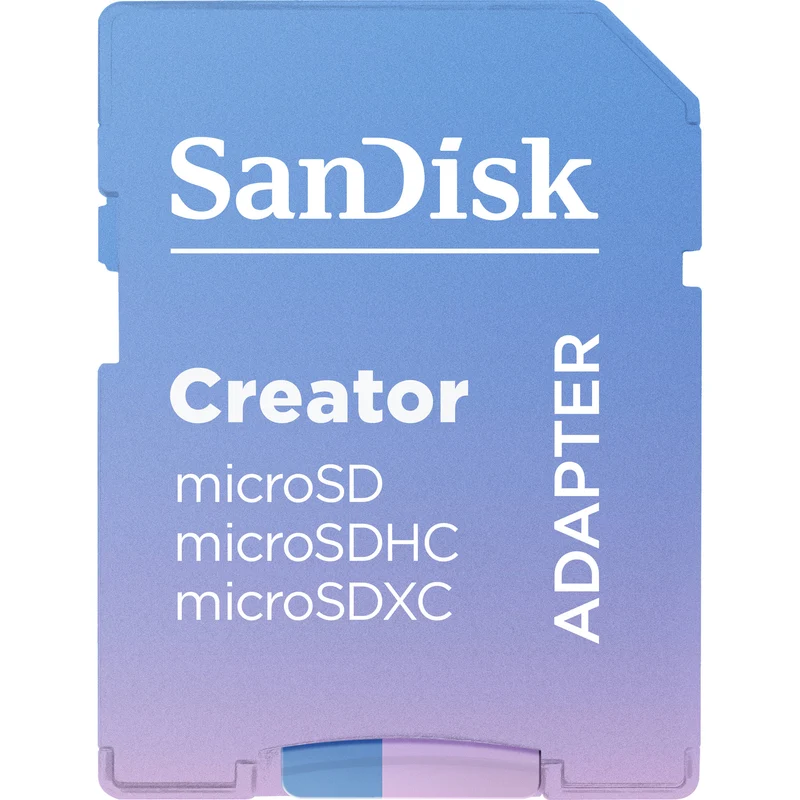 Tarjeta SanDisk 1TB Creator Serie UHS-I microSDXC con SD Adapter