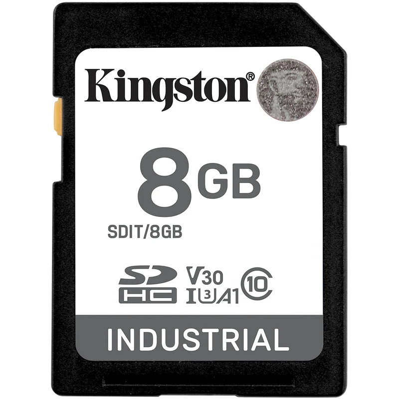 Tarjeta Kingston 8GB Industrial UHS-I SDHC