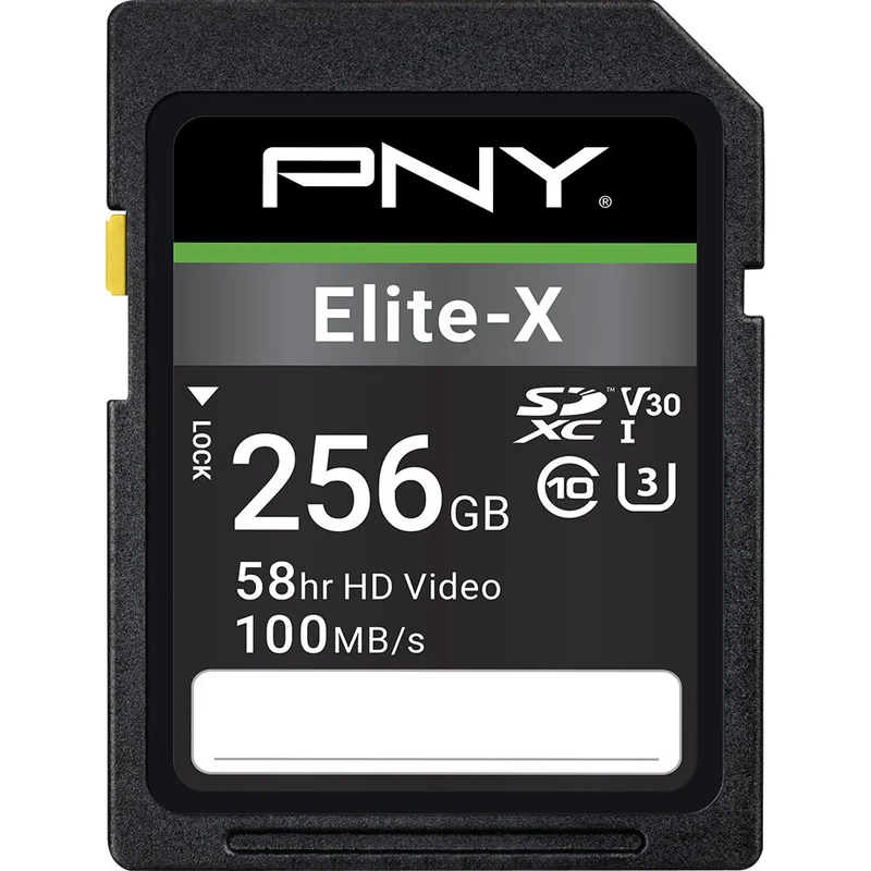 Tarjeta PNY 256GB Elite-X UHS-I SDXC