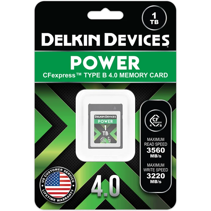 Tarjeta Delkin Devices 1TB POWER 4.0 CFexpress Type B