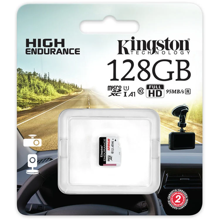 Tarjeta Kingston 128GB High Endurance UHS-I microSDXC