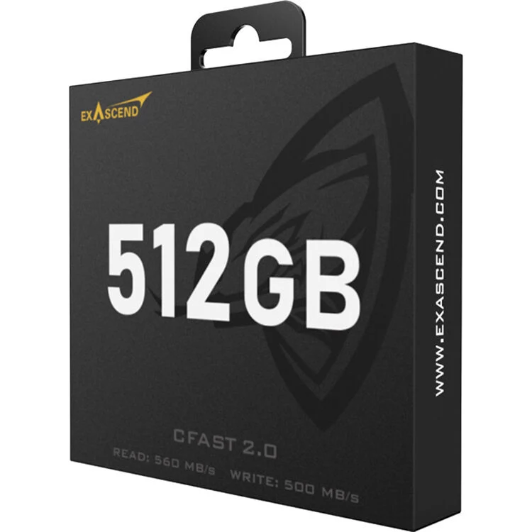 Tarjeta Exascend 512GB Archon CFast 2.0