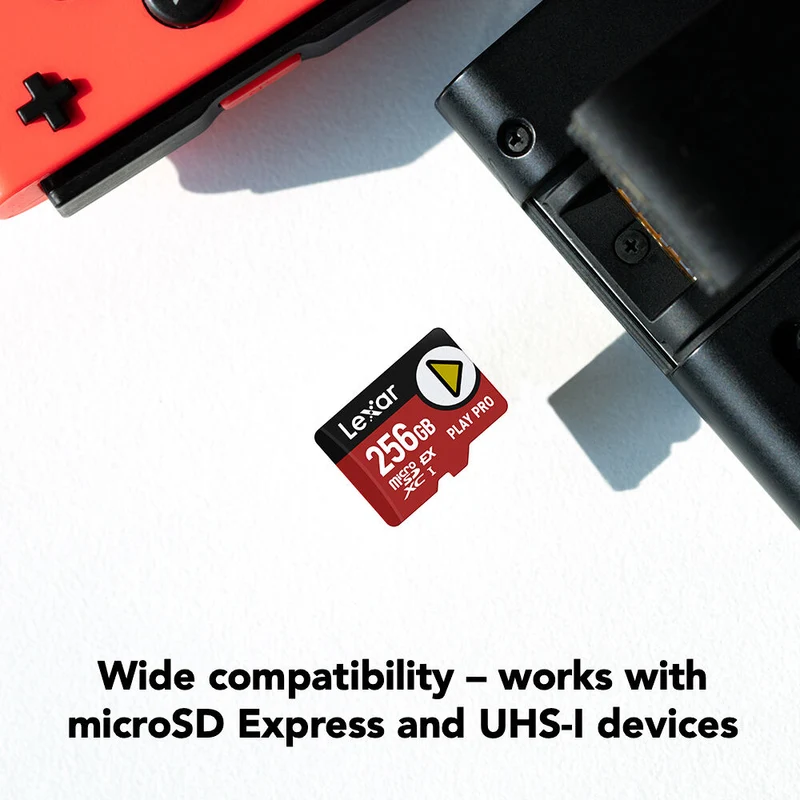 Tarjeta Lexar 256GB PLAY PRO microSDXC Express