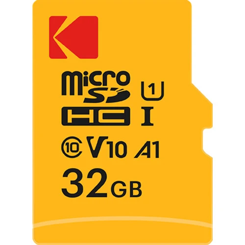 Tarjeta Kodak 32GB Premium Performance UHS-I microSDHC con SD Adapter