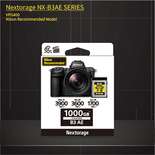 Tarjeta CFexpress Type B Nextorage 1TB NX-B3AE CFexpress 4.0 Type B
