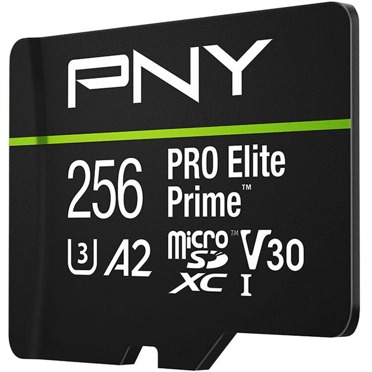 Tarjeta PNY 256GB PRO Elite Prime microSDXC con SD Adapter