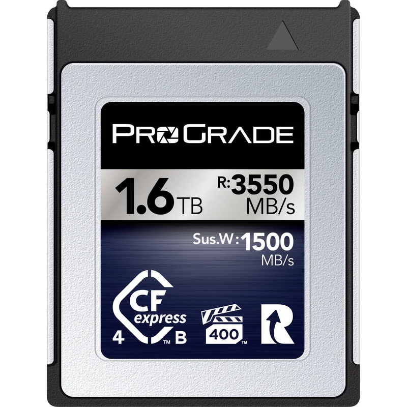 Tarjeta CFexpress Type B ProGrade Digital 1.6TB CFexpress 4.0 Type B Iridium