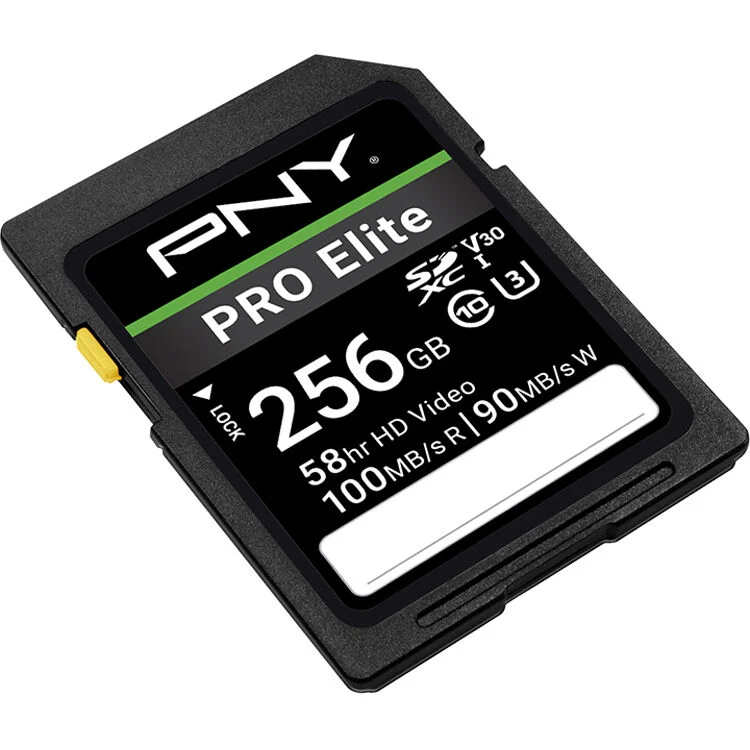 Tarjeta PNY 256GB PRO Elite UHS-I SDXC