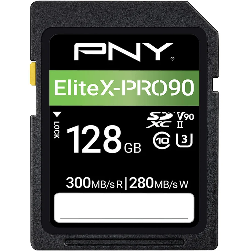 Tarjeta PNY 128GB EliteX-PRO 90 UHS-II SDXC
