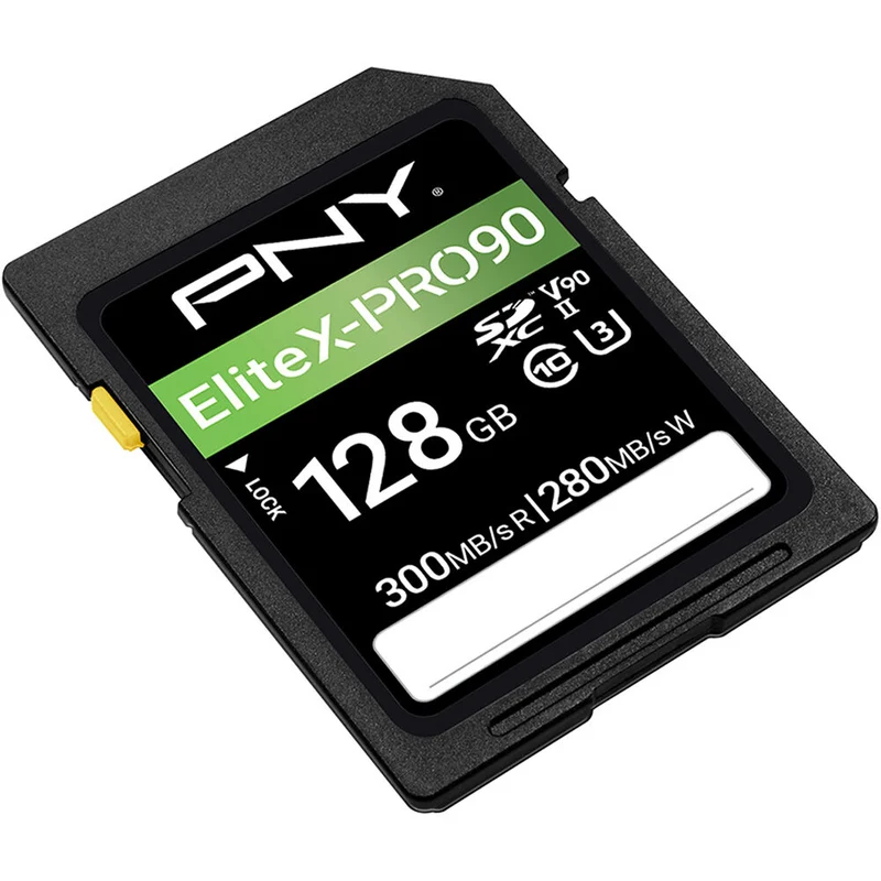 Tarjeta PNY 128GB EliteX-PRO 90 UHS-II SDXC