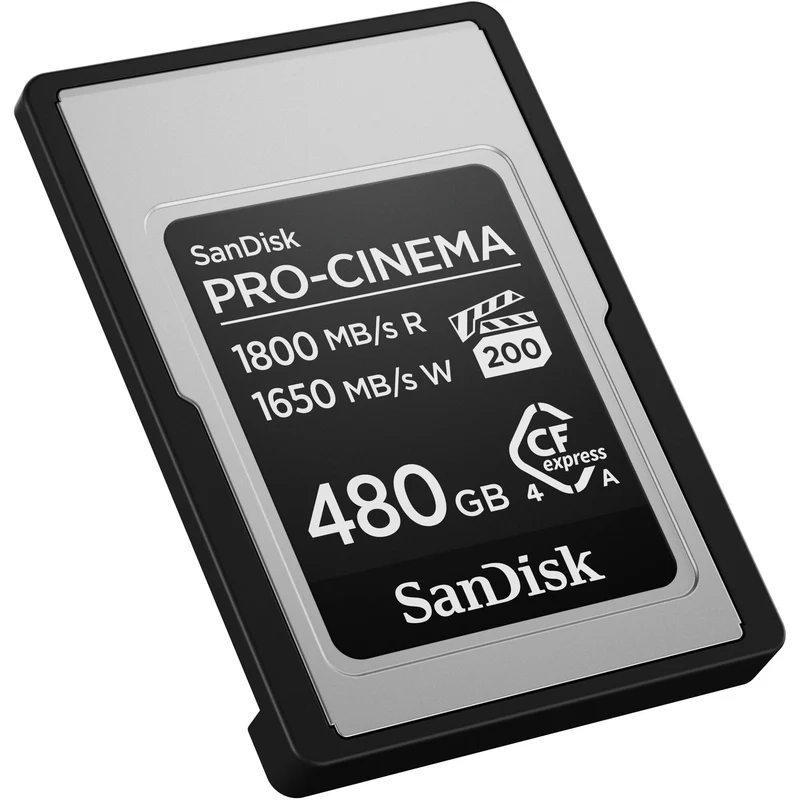 Tarjeta SanDisk 480GB PRO-CINEMA CFexpress Type A