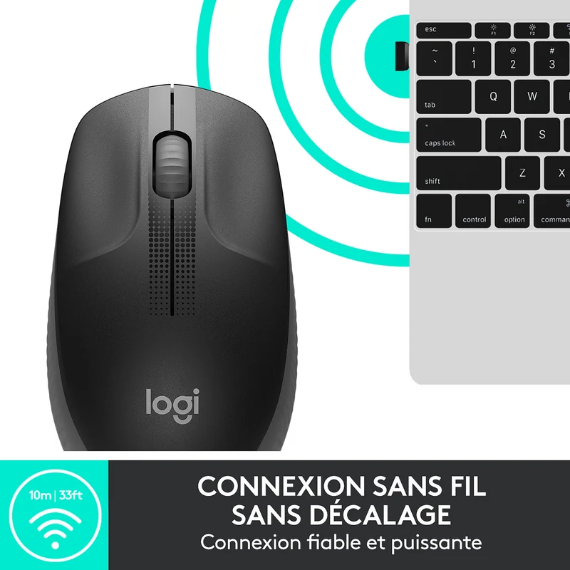 Logitech M190 (Gris)