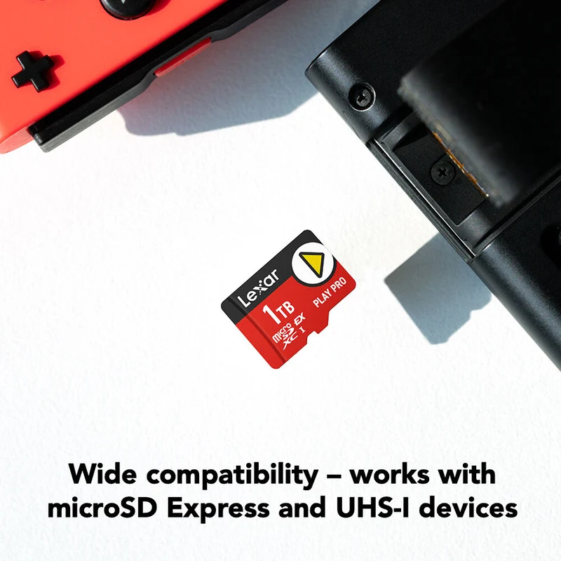 Tarjeta Lexar 1TB PLAY PRO microSDXC Express