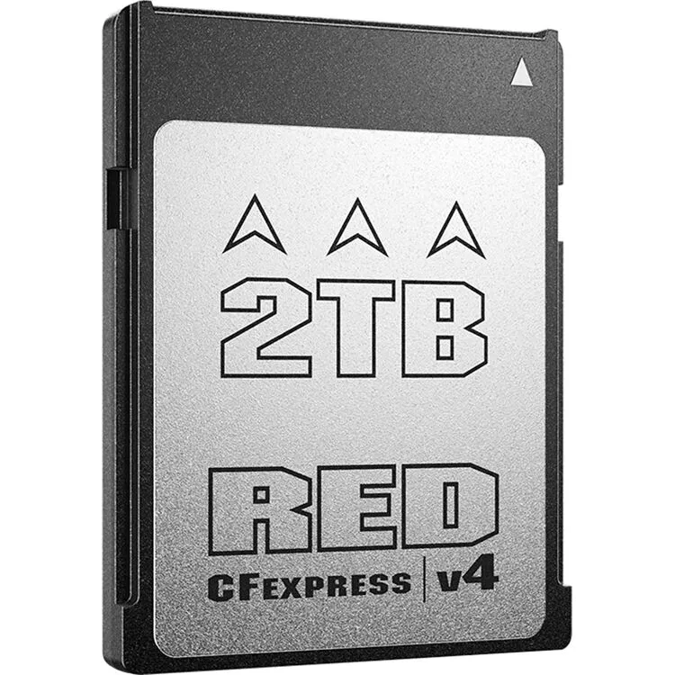 Tarjeta CFexpress Type B RED Digital Cinema 2TB PRO CFexpress v4 Type B