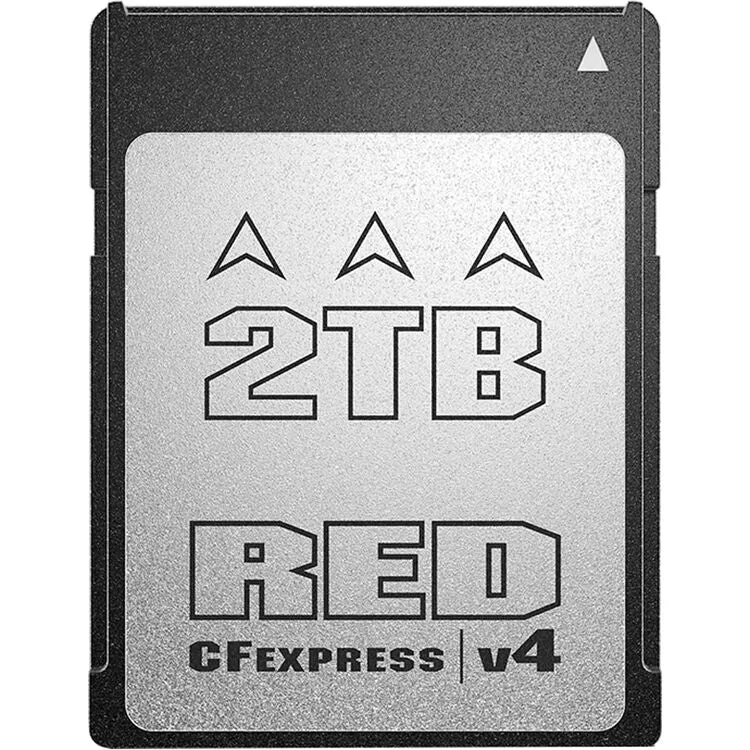Tarjeta CFexpress Type B RED Digital Cinema 2TB PRO CFexpress v4 Type B