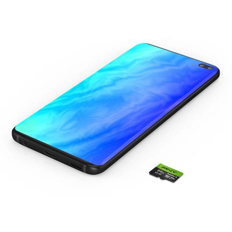 Tarjeta PNY 64GB Premier-X UHS-I microSDXC con SD Adapter (5-Pack)