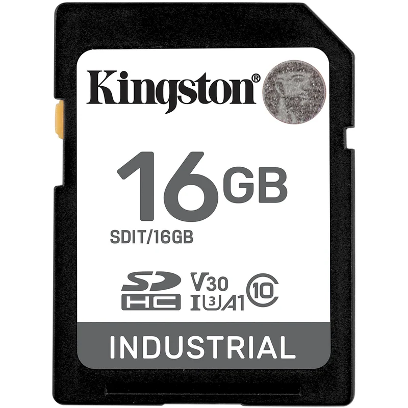 Tarjeta Kingston 16GB Industrial UHS-I SDHC