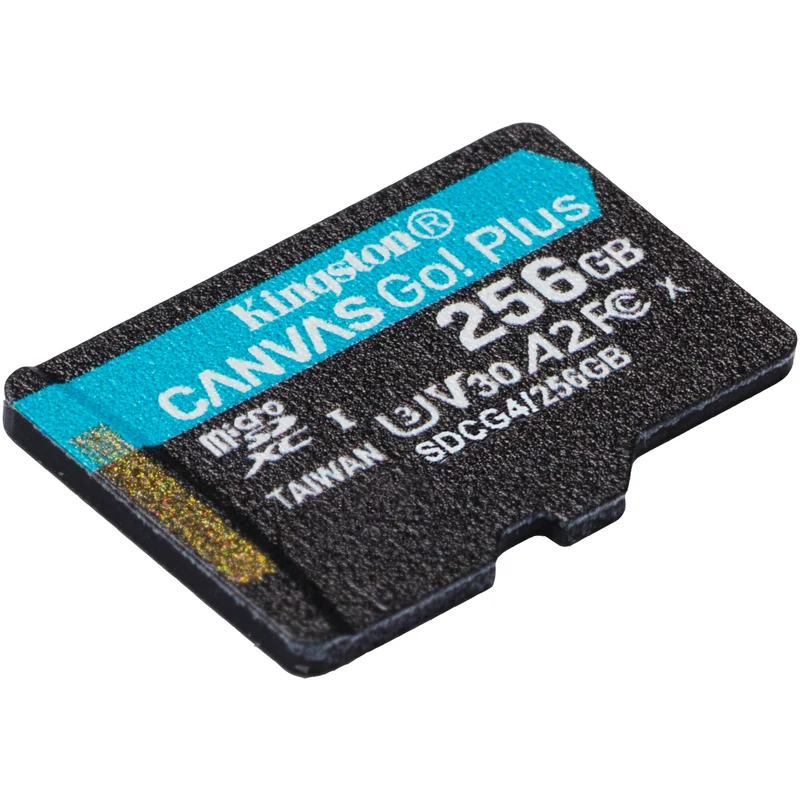 Tarjeta Kingston 256GB Canvas Go! Plus UHS-I microSDXC