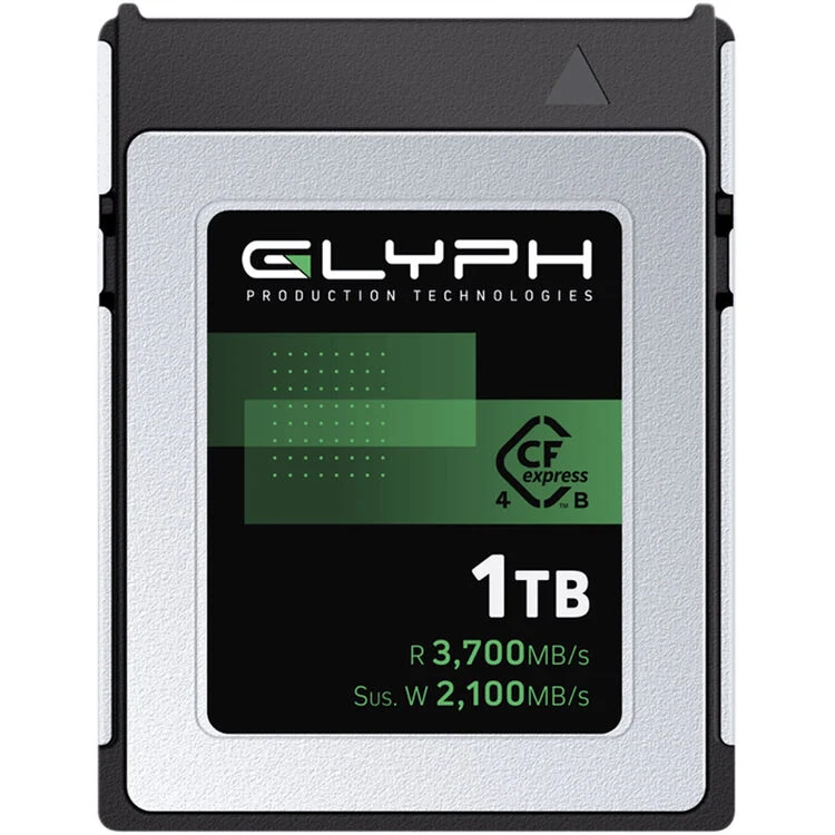Tarjeta CFexpress Type B Glyph Technologies 1TB Capture+ CFexpress 4.0 Type B