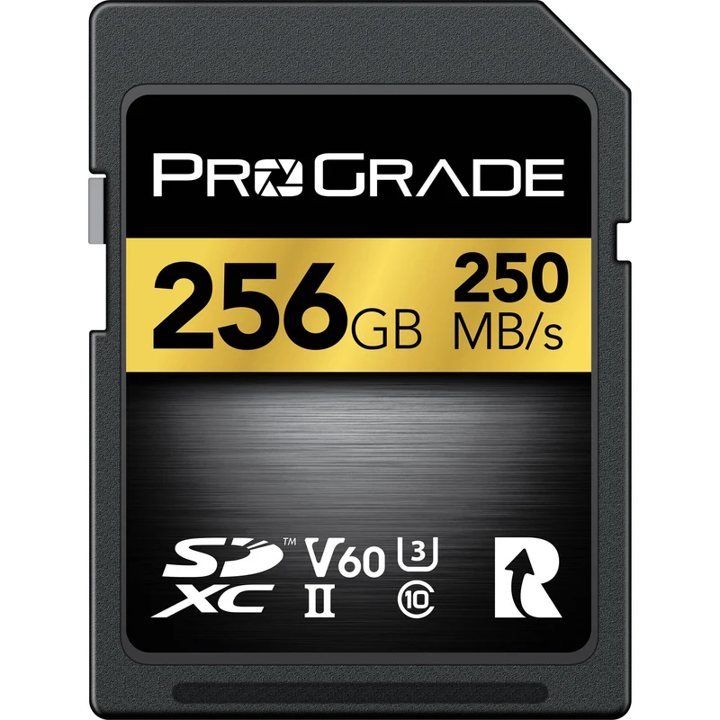Tarjeta ProGrade Digital 256GB Gold UHS-II SDXC