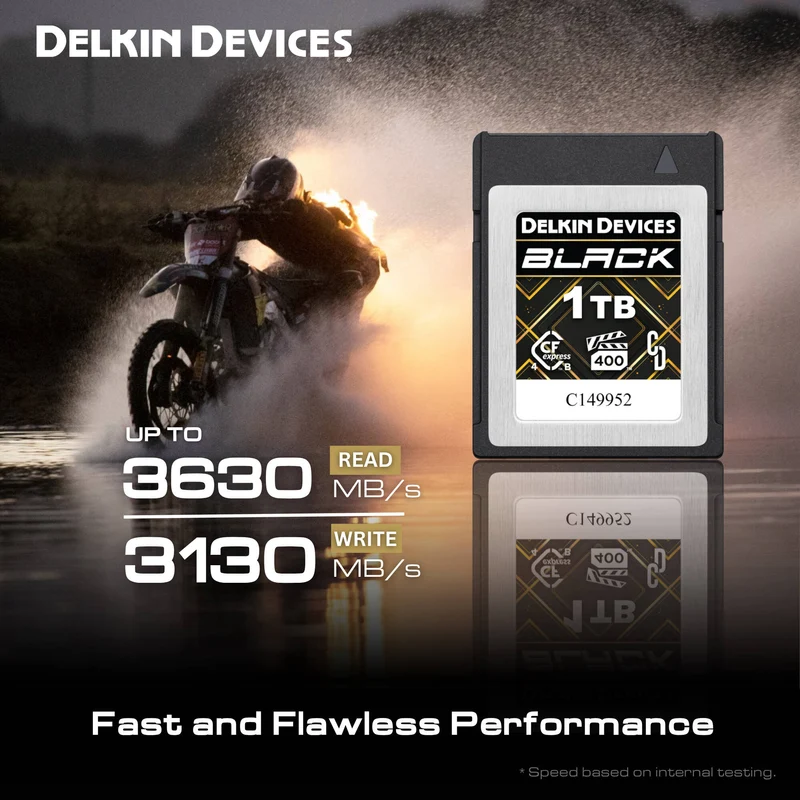 Tarjeta Delkin Devices 1TB BLACK CFexpress Type B 4.0