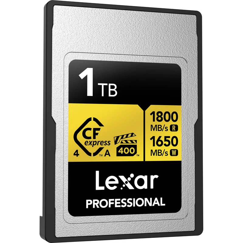 Tarjeta CFexpress Type A Lexar 1TB Professional GOLD CFexpress 4.0 Type A (2-Pack)