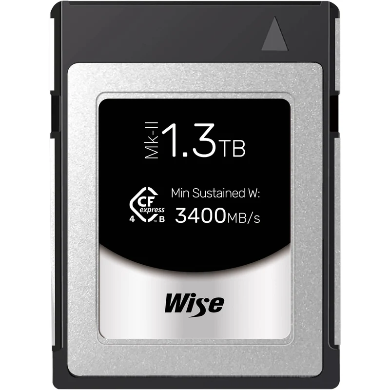 Tarjeta CFexpress Type B Wise Advanced 1.3TB CFexpress 4.0 Type B PRO Mark II