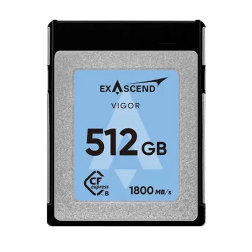 Tarjeta CFexpress Type B Exascend 512GB VIGOR CFexpress 2.0 Type B